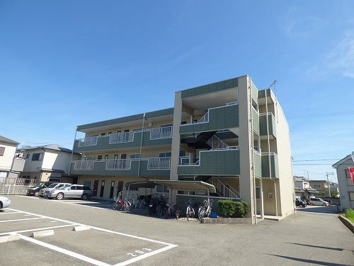 物件番号:1057245014 山陽電鉄江井ヶ島駅徒歩圏内！広々2LDK！エアコン付きです！